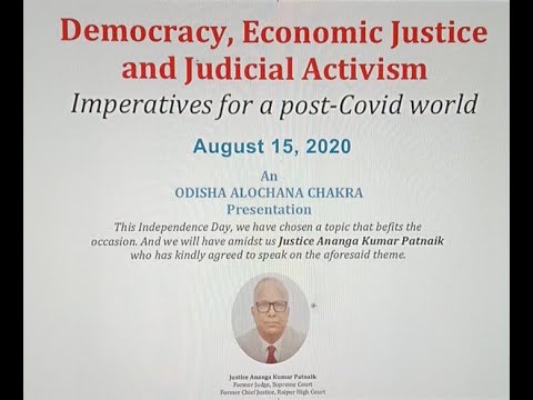 ​Democracy, Judicial Activism in a Post-Covid World